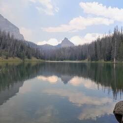 Nochmals Idylle (Wind River Lake)