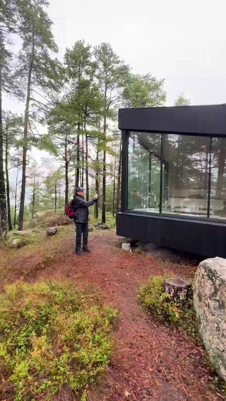 Moderne Hütte