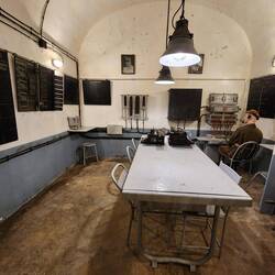 Artillery command would receive info from the lookouts and would decide what action to take.