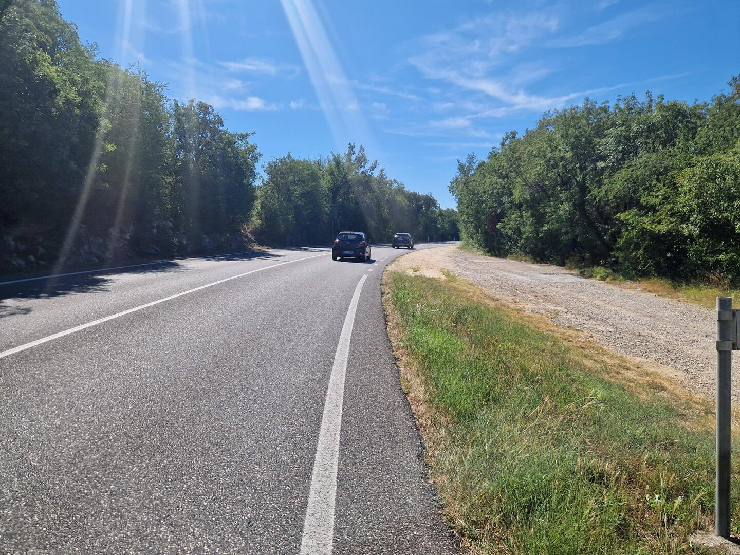 Der "Fahrradweg" nach Trieste