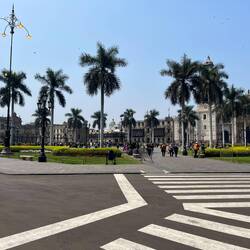 Der Platz vorm Präsidentenpalast