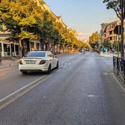 Albanian parking is confident