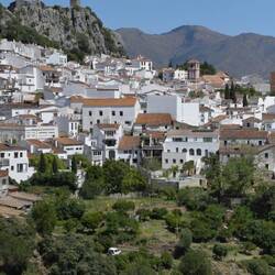 Über dem Ort Gaucín thront die Burgruine Castillo del Águila