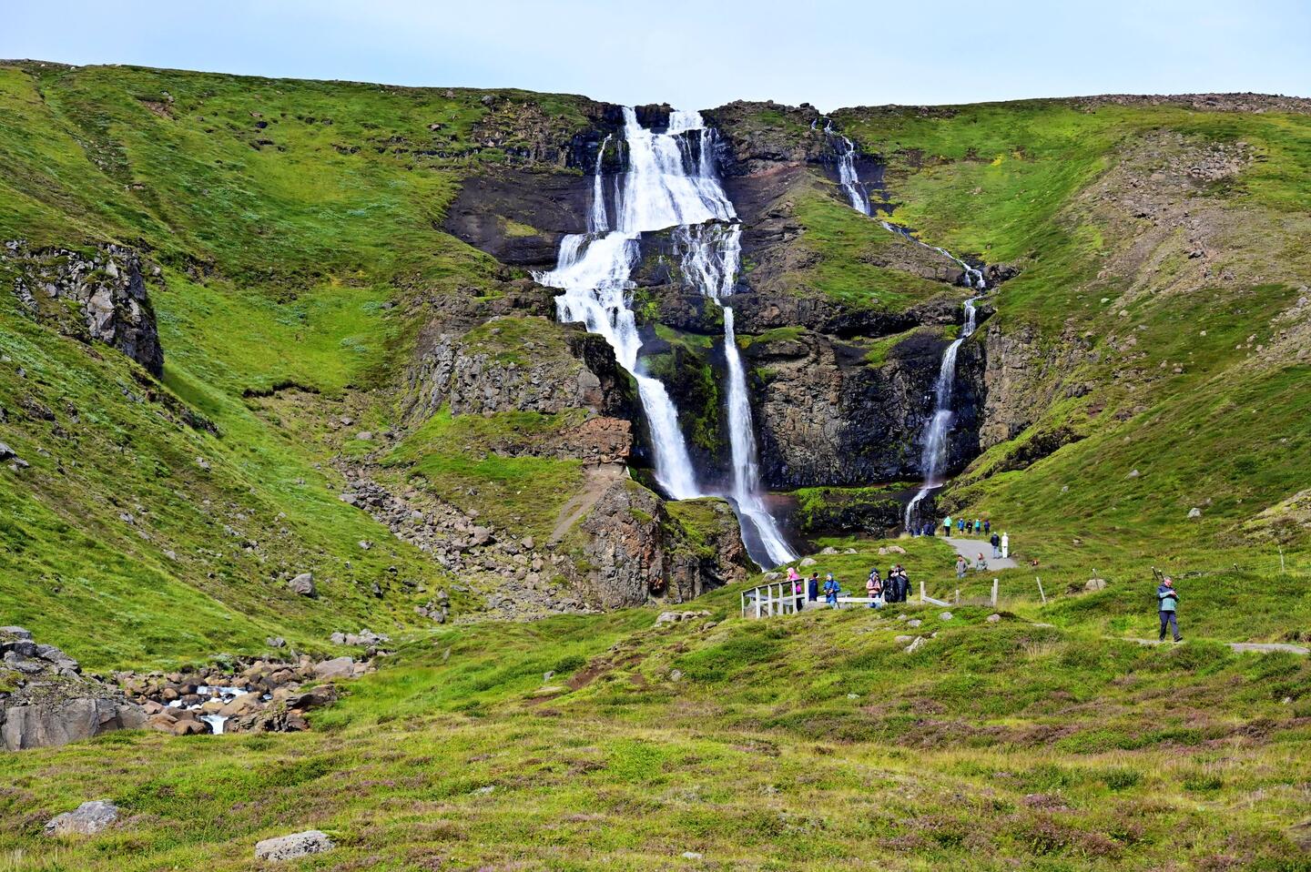 No name, just a typical Icelandic roadside waterfall