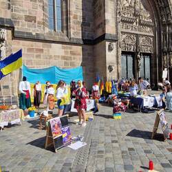 Oekraïne actie voor de Lorenzkerk
