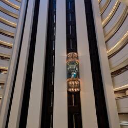 Our Hotel has 6 very cool lifts