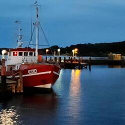 Auch einer der letzten Kutter - die restlichen wurden abgewrackt.. nicht ohne Emotionen...😯