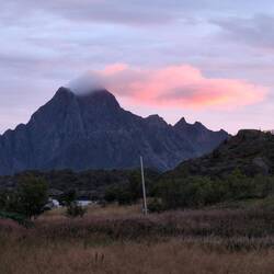 Volcano! Not really. Just cloud