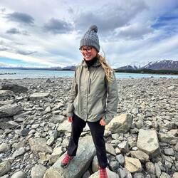 Exploring Lake Tekapo