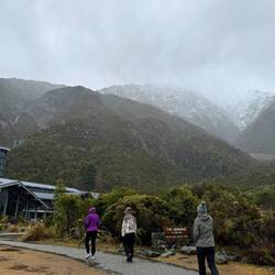 No sign of Mt Cook