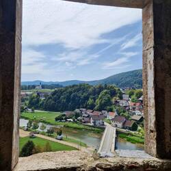 Foto aus der Burg von Žužemberg