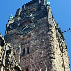 Clock tower city hall