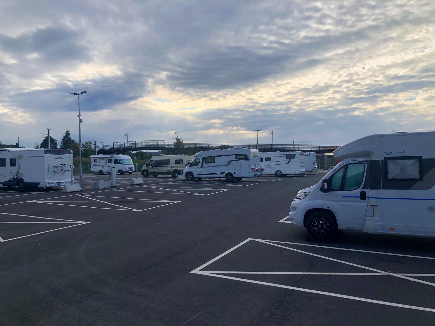 Stellplatz in Trondheim