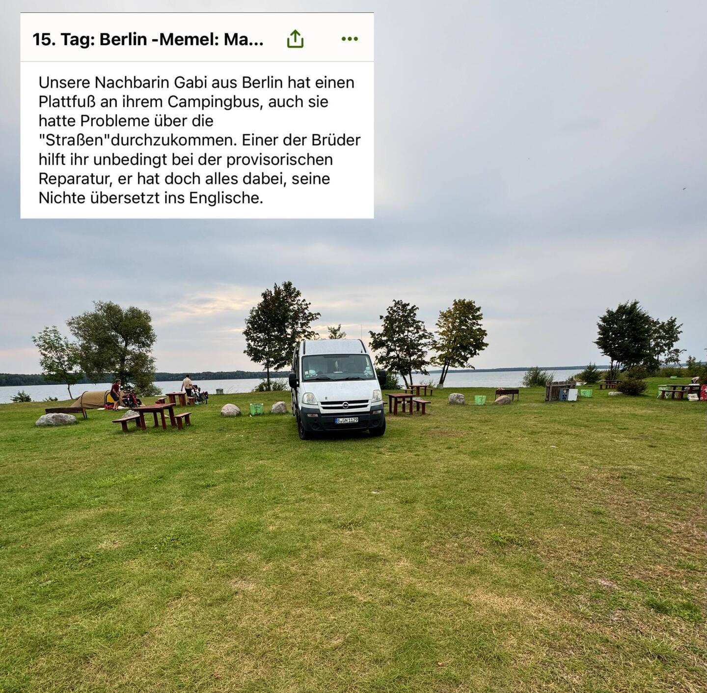 Abtransport bereit für Montag