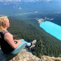 Ganz oben auf dem Big Beehive