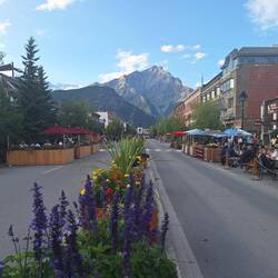 Banff Fußgängerzone...bald ein Relikt der Vergangenheit
