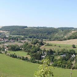 Und noch ein Ausblick auf Saaleck mit seinen 3 Burgen