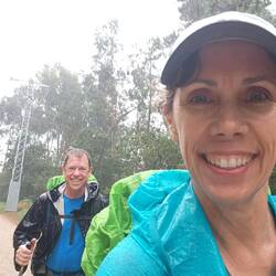 Yep, we were wet!