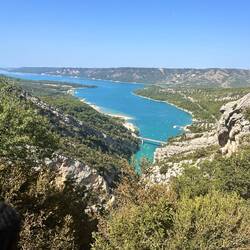 Der See ist wirklich riesig