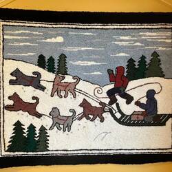 More lovely rug hooking