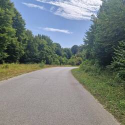 Große, einsame Straßen