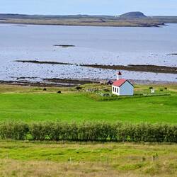 Random white church - there are millions of them