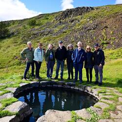 Gudrunarlaug thermal pool - rather small