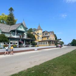 And some nice large homes.