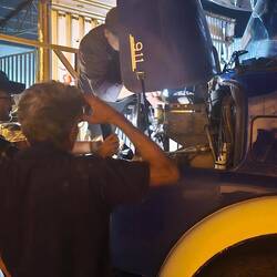 Letzte Arbeiten am Kühler