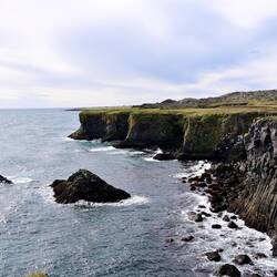 Peninsular rocks at Londrangar