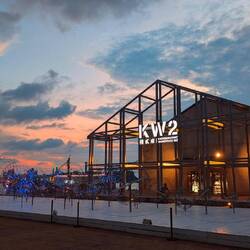 The regeneration of the industrial Wharf area