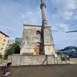 Minarette (vor türkischer Herrschaft Kirche) in Bihać
