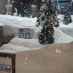 Skipiste in der Mall of Emirates