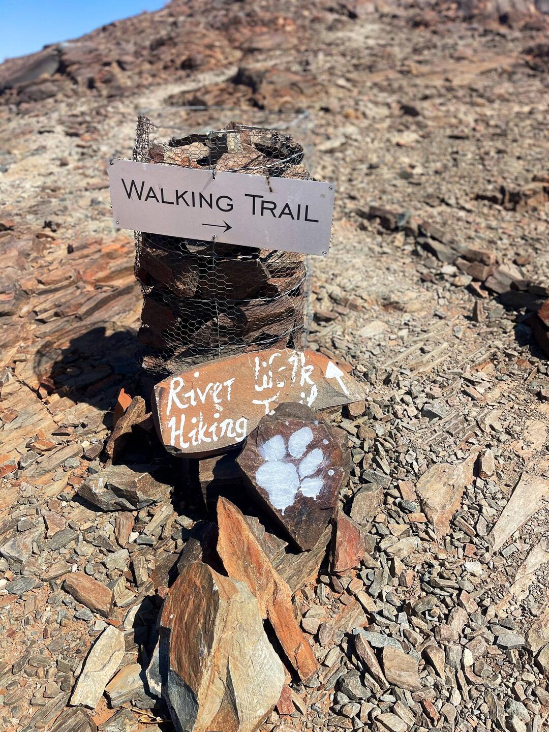 Hier startet der Trail