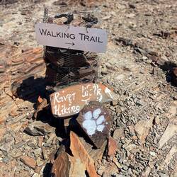 Hier startet der Trail