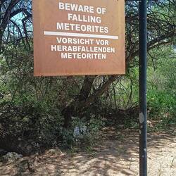 Hoba Meteorit, Grootfontein