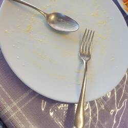 Abschiedsessen, der Hunger war groß