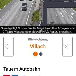 Schöne Spielerei mit den Österreichischen Webcams