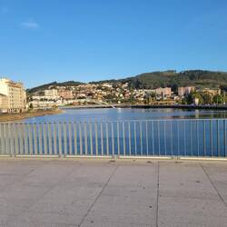 Pontevedra river bridge