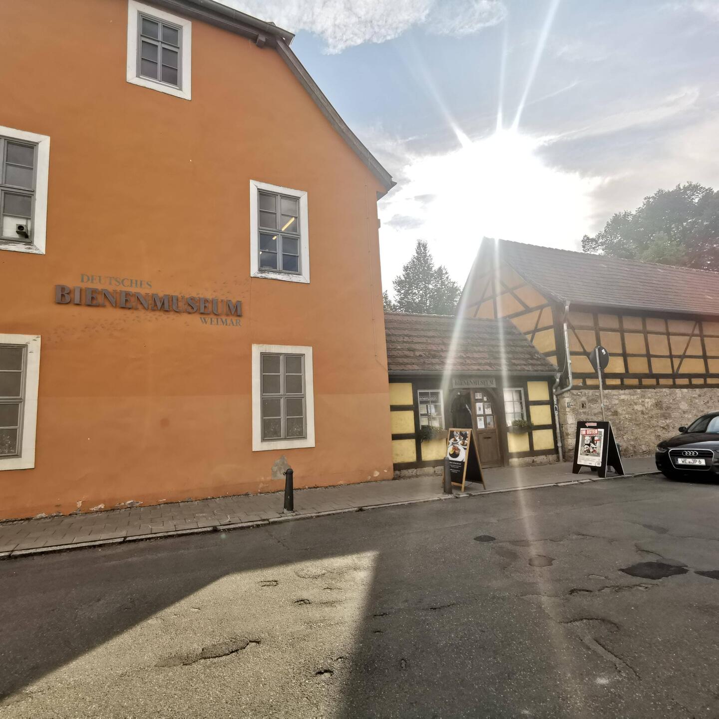 Eingang zum Bienenmuseum