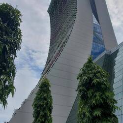Marina Bay Sands von nah
