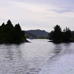 Narrow passage near Bergen