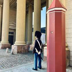 ..Schloss Amalienborg – mit dabei die emsige Garde..