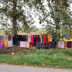 Boutique am Straßenrand