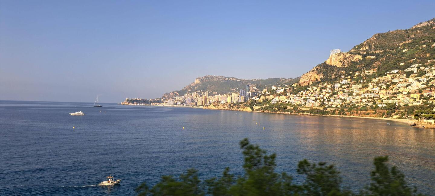 Principato di Monaco visto da Cap Martin