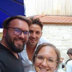 Besuch von Lukas Kollegen Manuel