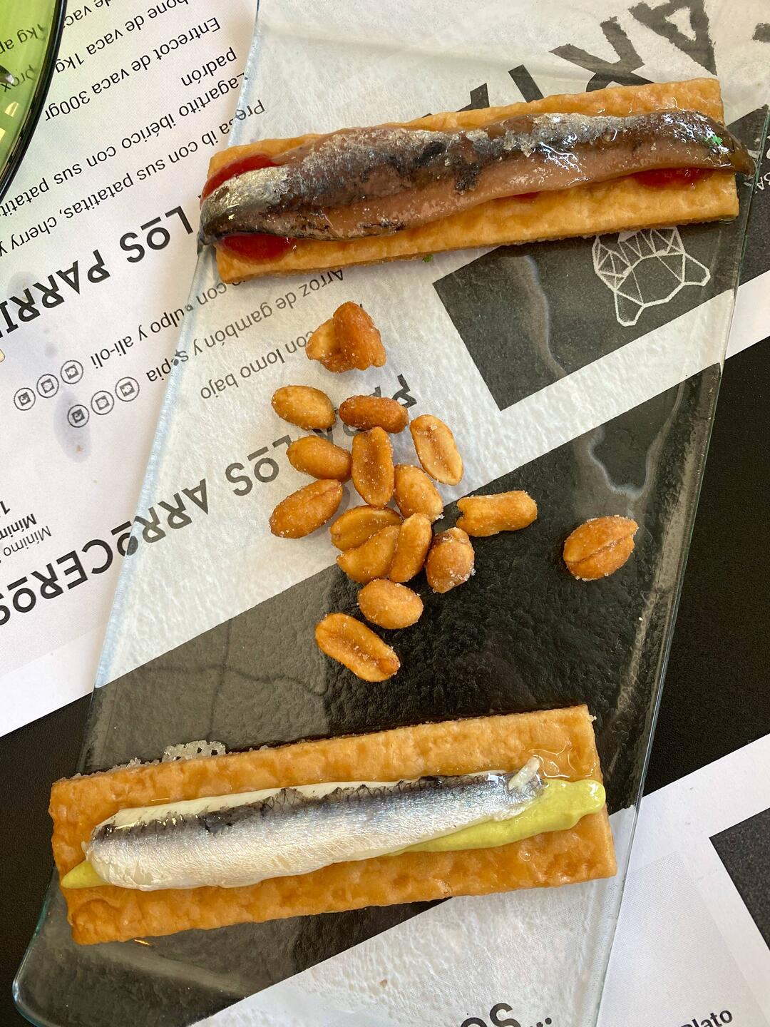 Matrimonio de anchoa y boqueron