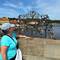 Put your hand in the cross for good luck (myth of a priest thrown over the Charles Bridge