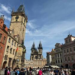 Old town, Square and the astronomical clock