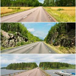 Straßen in Schweden